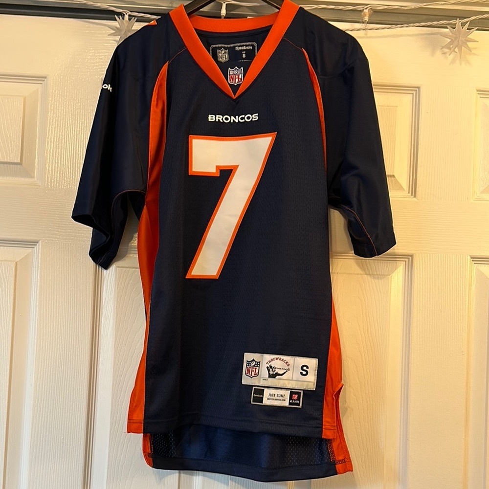John Elway Denver Broncos Vintage Collection Throwbacks Jersey